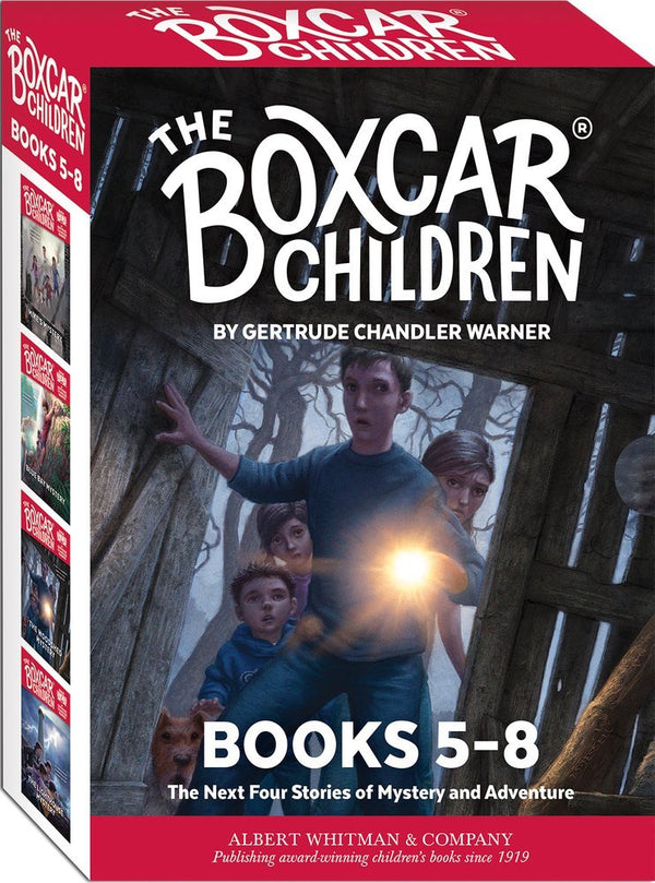 The Boxcar Children Mysteries Boxed Set #5-8 (Boxcar Children Mysteries) by Gertrude Chandler Warner - LV'S Global Media