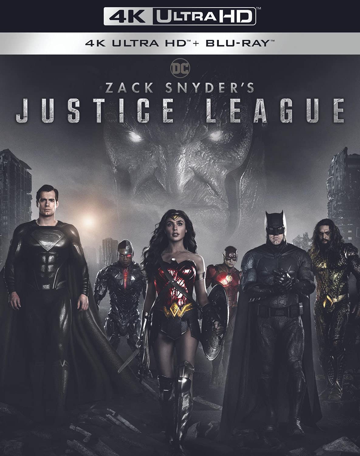 Zack Snyder's Justice League (4K Mastering, With Blu-ray, Boxed Set) 4K  Ultra HD