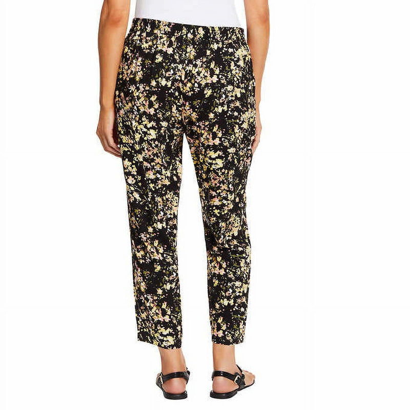 Jessica Simpson Women's Printed Ankle Length Pants, Bouquet Splash, Size: Medium