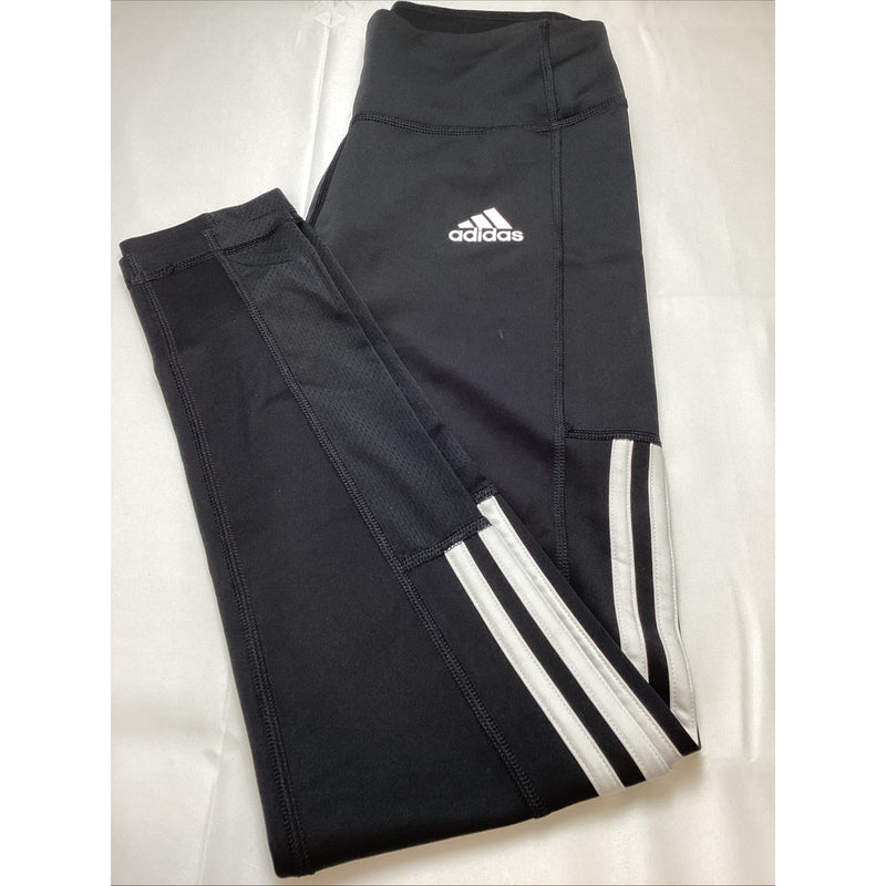 Women's Adidas Tiro 21 Aeroready 3 Stripe Track Pants - Black, Size: Small