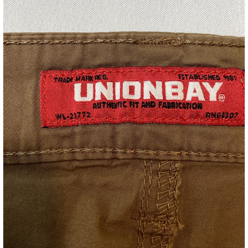 Unionbay Men’s Lightweight Relaxed Fit Stretch Cargo Shorts, Tan, Size: 32