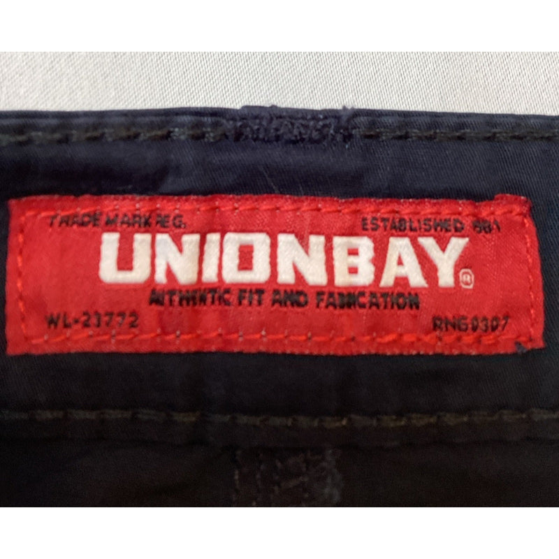 Unionbay Men’s Lightweight Relaxed Fit Stretch Cargo Shorts, Blue, Size: 32