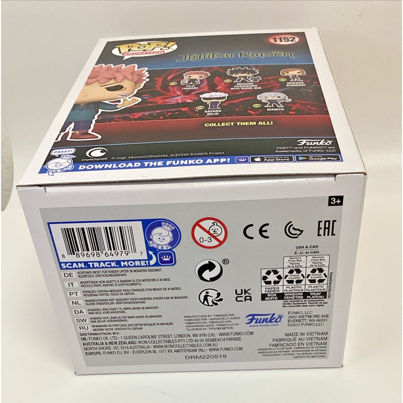 Funko Pop! Vinyl: Jujutsu Kaisen - Yuji Itadori with Sukuna Mouth