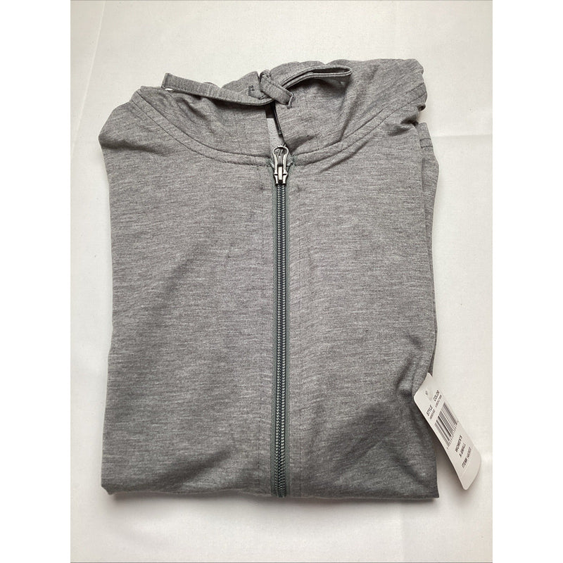 32 Degrees Ladies' Lightweight Full-Zip Hoodie w/Pockets, Gray, Size: XS - 1 Pz