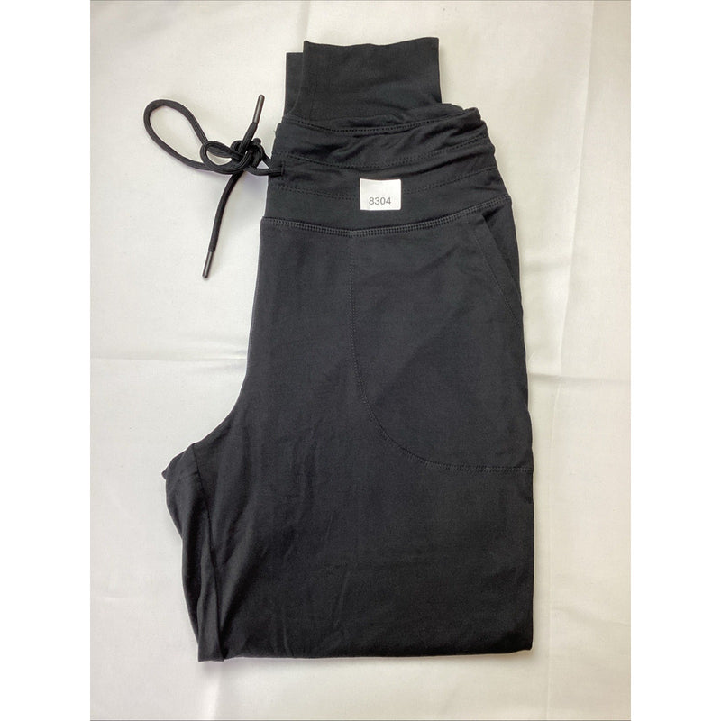 Lole Women's Soft Lounge Pant Jogger Relaxed Front Pockets, Black, Size Small