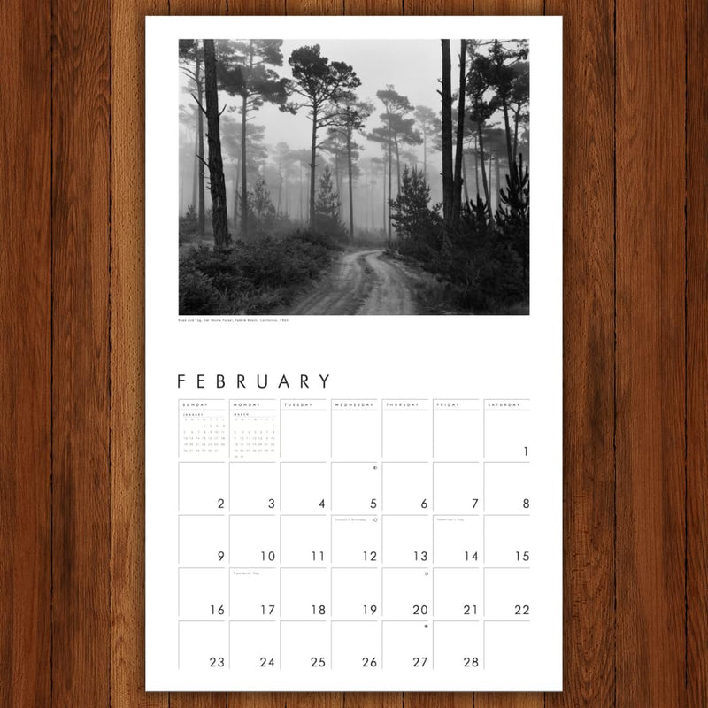 Ansel Adams 2025 Wall Calendar: Authorized Edition: 13-Month Nature Photography Collection (Monthly Calendar)