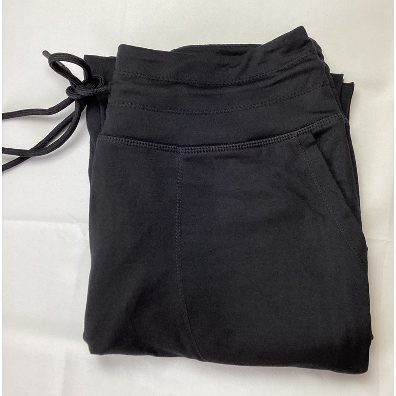 Lole Women's Soft Lounge Pant Jogger Relaxed Front Pockets, Black, Size Small