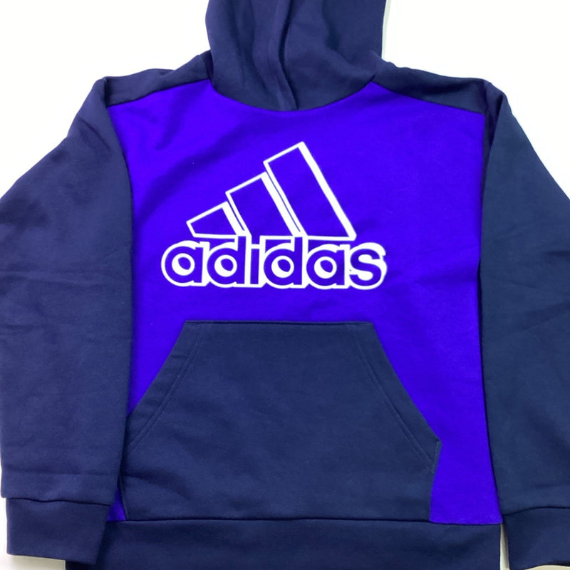 Adidas Boys Youth Pull-Over Hoodie w/Kangaroo Pocket, L 14/16