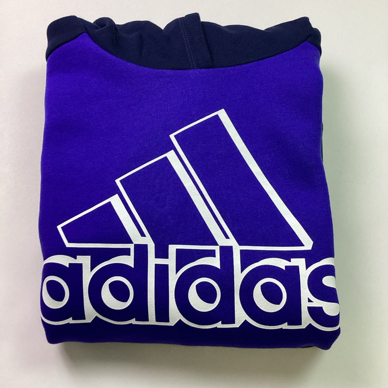 Adidas Boys Youth Pull-Over Hoodie w/Kangaroo Pocket, L 14/16