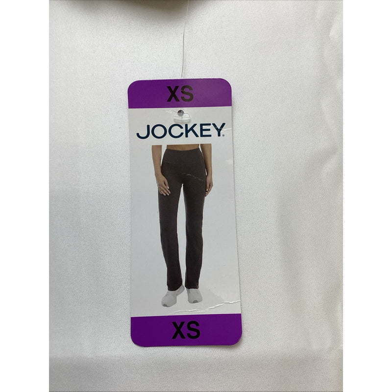 Jockey Women's Yoga Premium Pocket Pants, Graphite Black/Gray, Size: XS