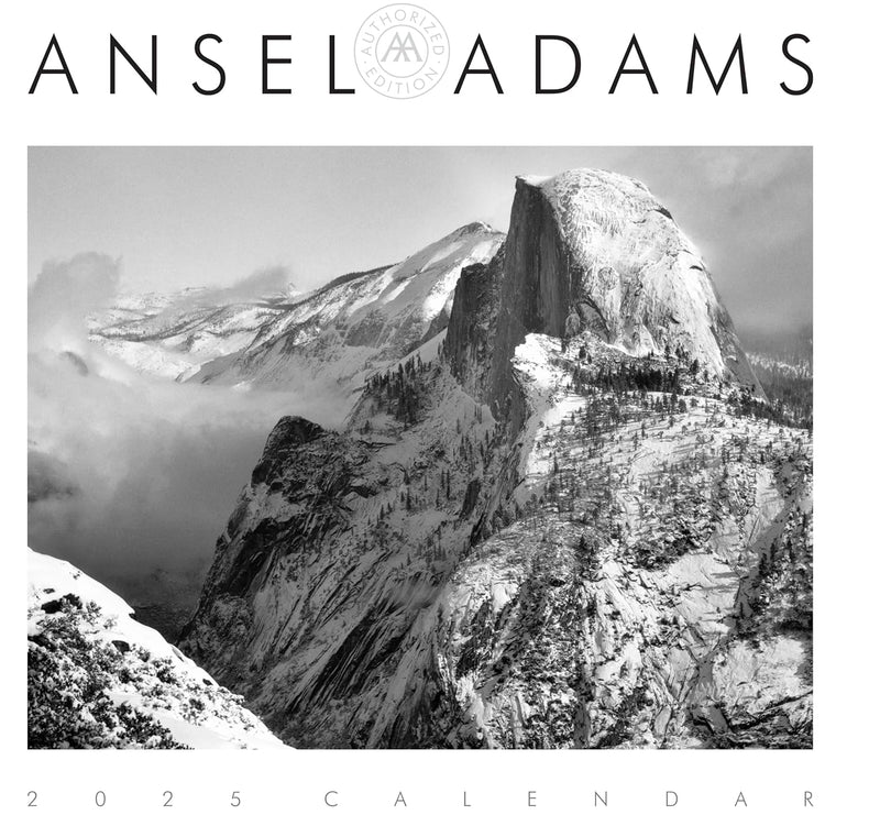 Ansel Adams 2025 Wall Calendar: Authorized Edition: 13 - Month Nature Photography Collection (Monthly Calendar) - LV'S Global Media