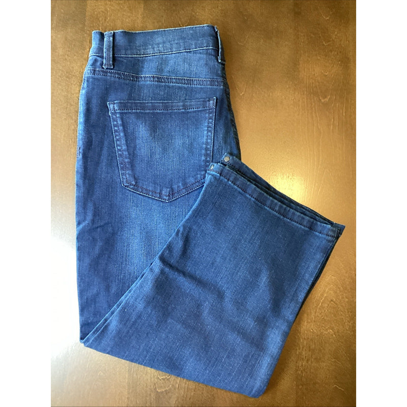 Gloria Vanderbilt Women's Amanda Capri Length Jeans, Navy Park City, Size: 6