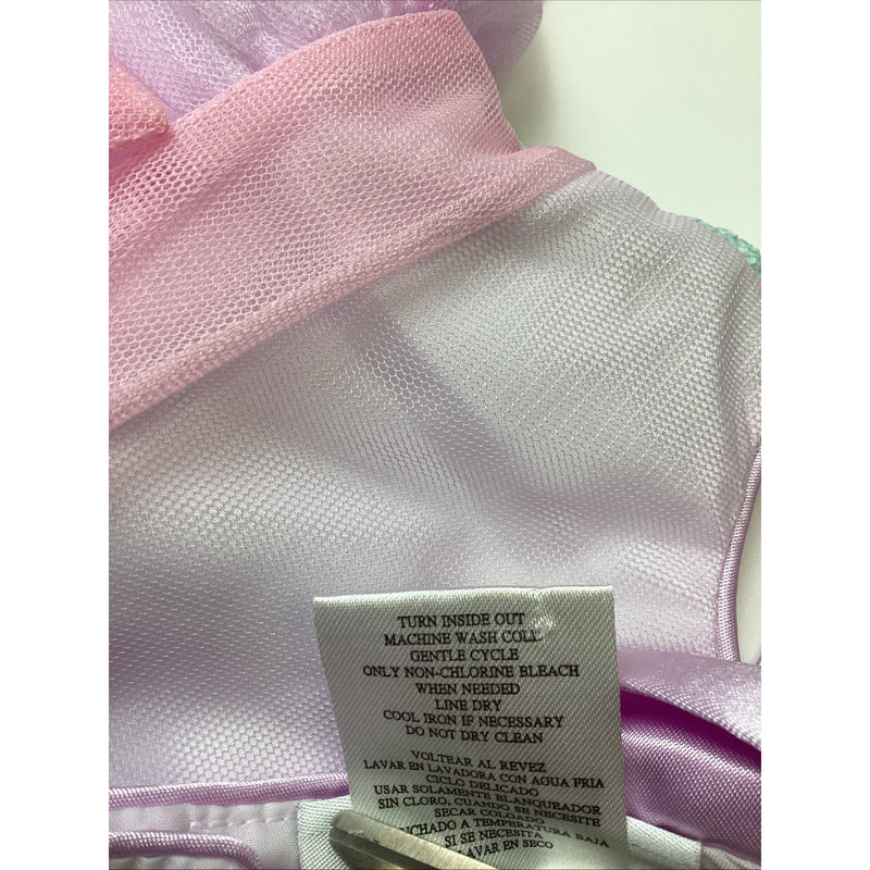 Jona Michelle Toddler Girl's Spring Dress, Pink Rainbow, Size: 3T, New w/o Tags