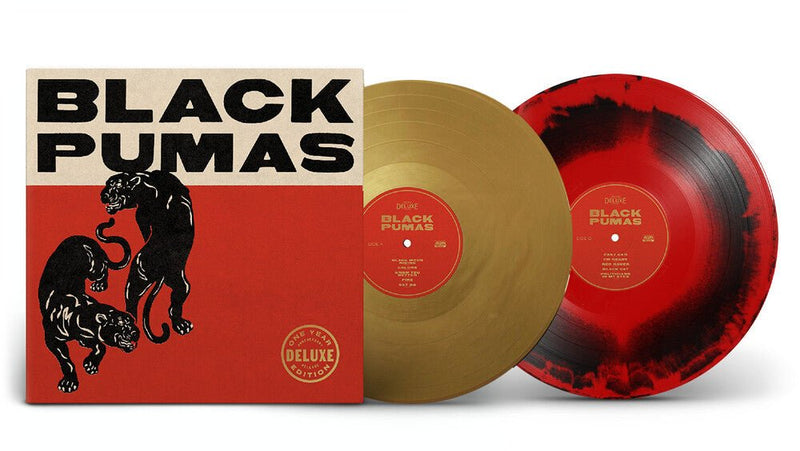 Black Pumas (Deluxe Edition, Colored Double Vinyl, Red, Black) - LV'S Global Media