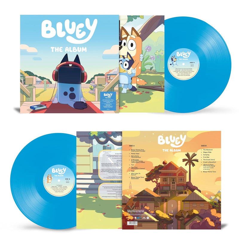 Bluey The Album - 140 - Gram Blue Colored Vinyl [Import] - LV'S Global Media