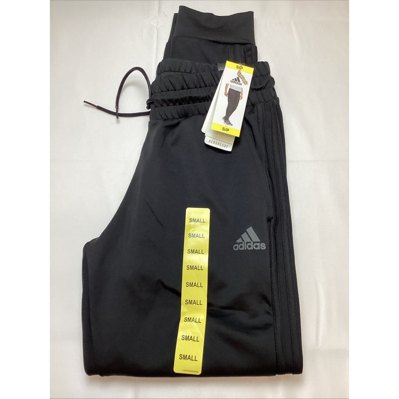 Men's Adidas Aeroready Regular Fit Tapered Jogger Pants, Black, Size: Small