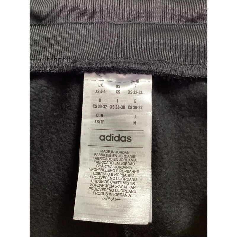 Adidas Ladies' Tapered Jogger Track Pants, Black, Size: XS