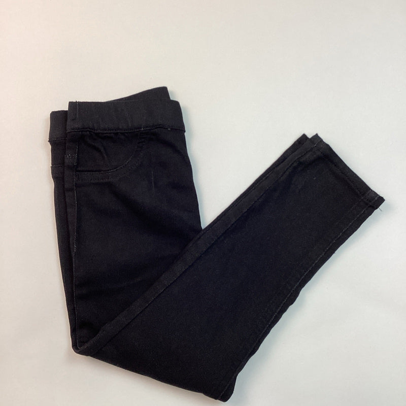 Pekkle Toddler Kids Jean Pants, Black, Size 4T