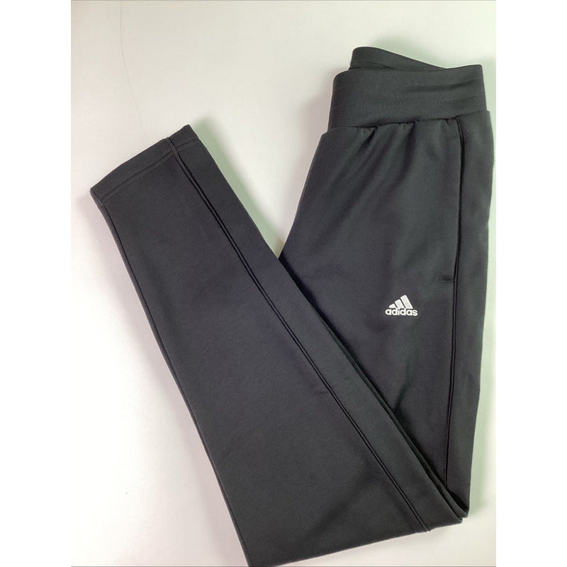 Adidas Ladies' Tapered Jogger Track Pants, Black, Size: XS