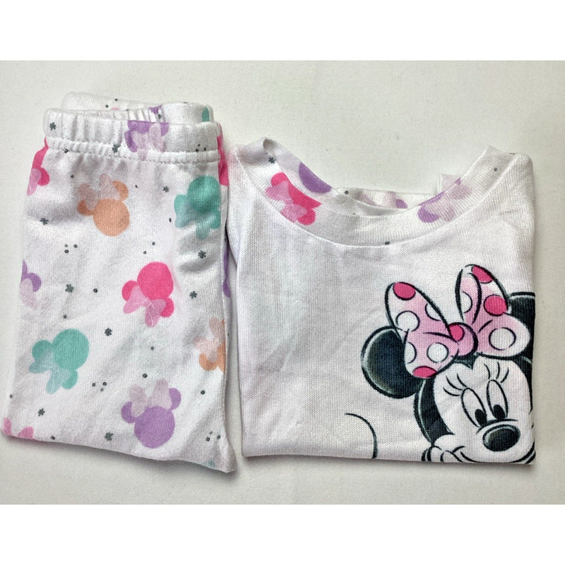 Disney Baby Infant Girl's 2-Piece T-Shirt & Pants Set, Minnie Mouse, Size: 6M