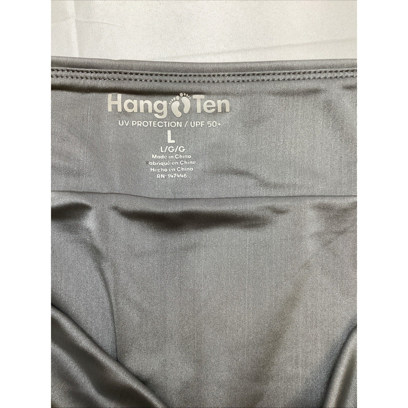 Hang Ten Women's Quick Dry Boardshorts w/Zip Pockets UPF 50+, Mint, Size: Large