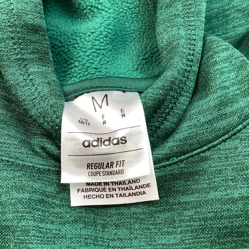 Adidas Boys Youth Pull-Over Hoodie, Green, Size: M 10/12