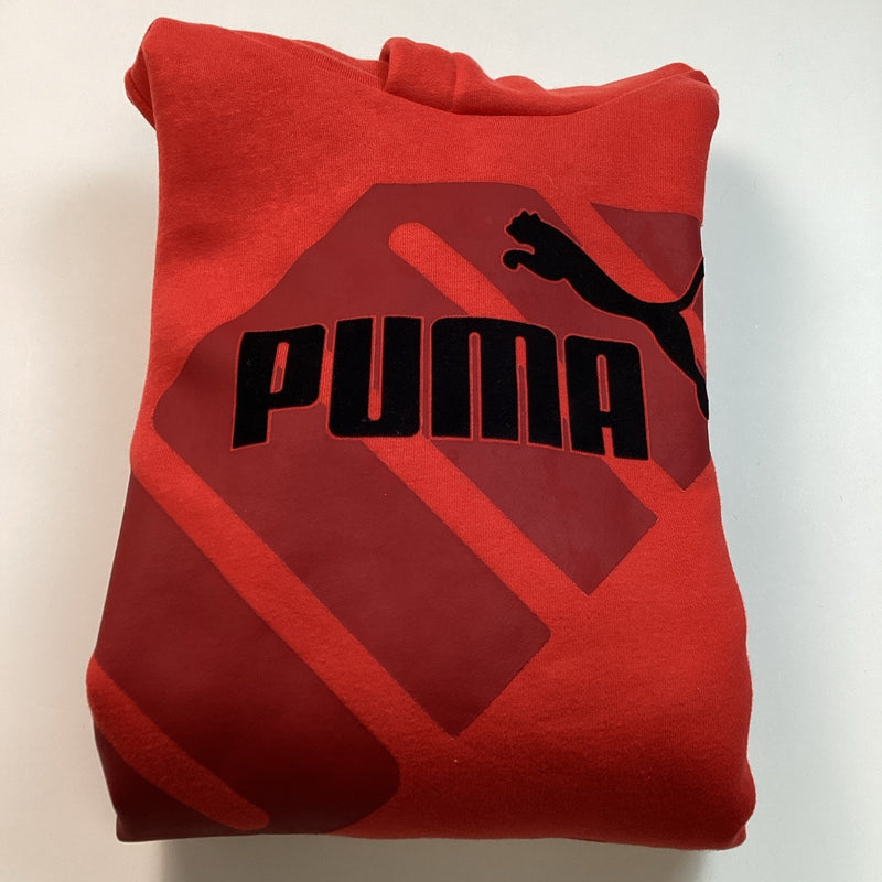 Puma Youth Boys Hoodie Sweatshirt, Red, Size L (14/16)