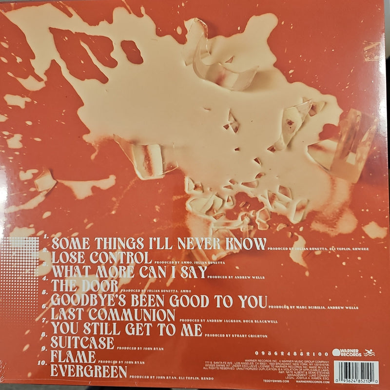 I've Tried Everything But Therapy by Teddy Swims [Vinyl] Exclusive Milky Clear Vinyl LP - LV'S Global Media
