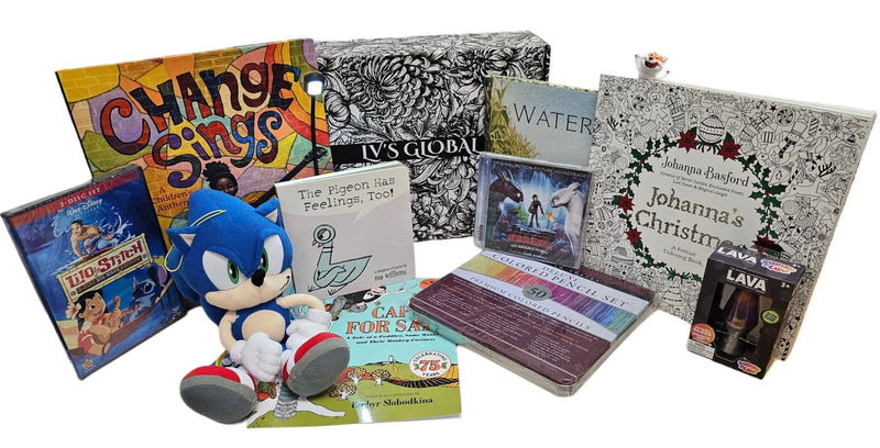 Kid's Gift Box - THE PETRA CRATE: Books, Movies, Plushie & Creative Fun - LV'S Global Media