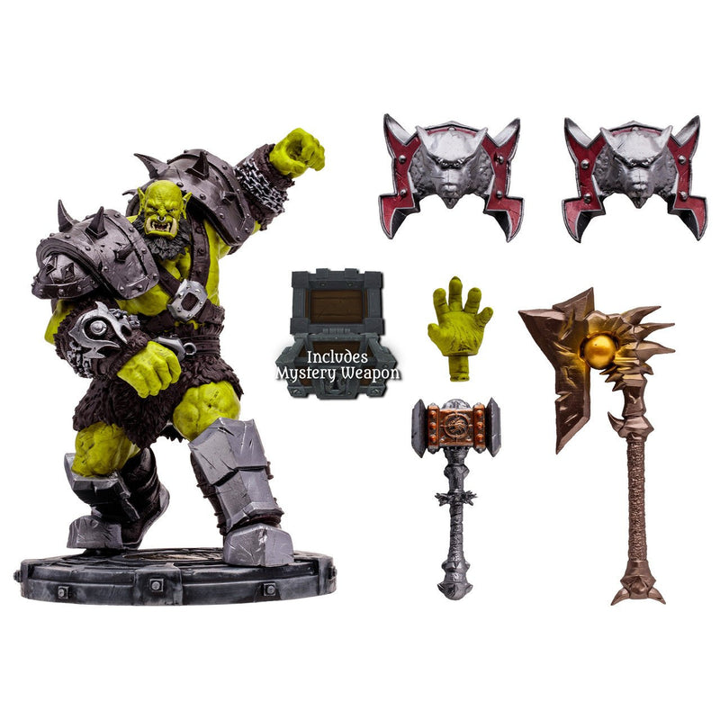 McFarlane Toys - World Of Warcraft - 1:12 Posed Figure - Orc: Shaman / Warrior - LV'S Global Media