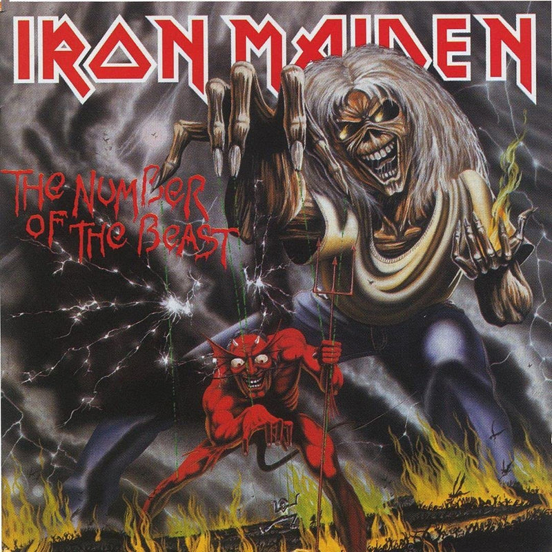 Number of the Beast by Iron Maiden 180 Gram Vinyl LP - LV'S Global Media