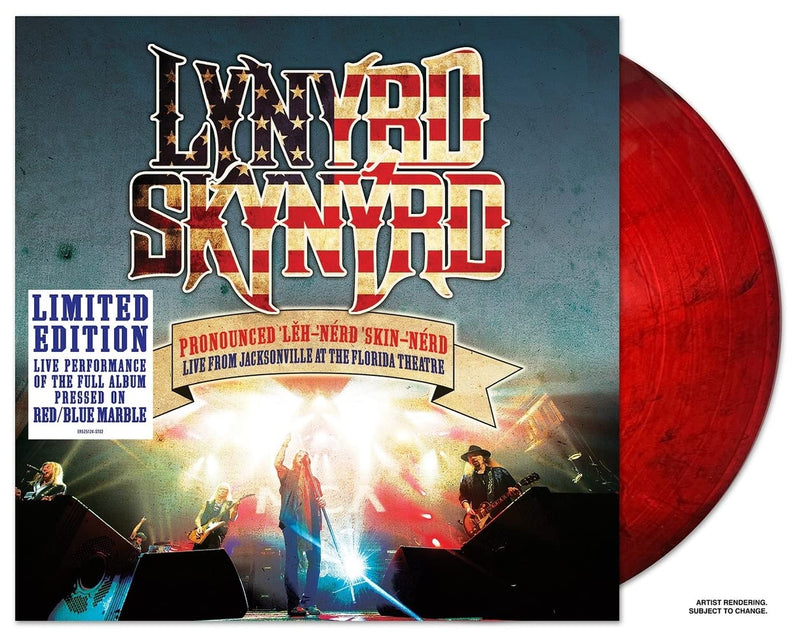 Pronounced Leh - nerd Skin - nerd - Live From Jacksonville At The Florida Theatre by Lynyrd Skynyrd (Limited Edition, Colored Vinyl, Red) - LV'S Global Media