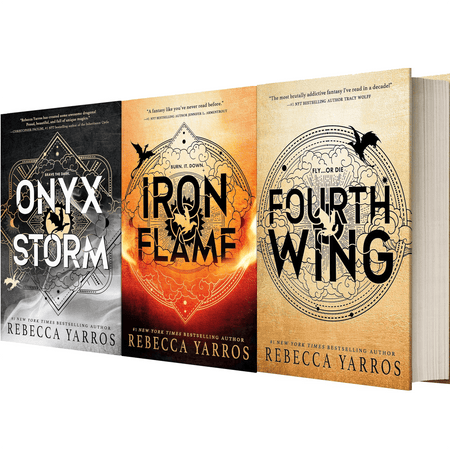 THE EMPYREAN CRATE: Fourth Wing, Iron Flame & Onyx Storm by Rebecca Yarros - LV'S Global Media