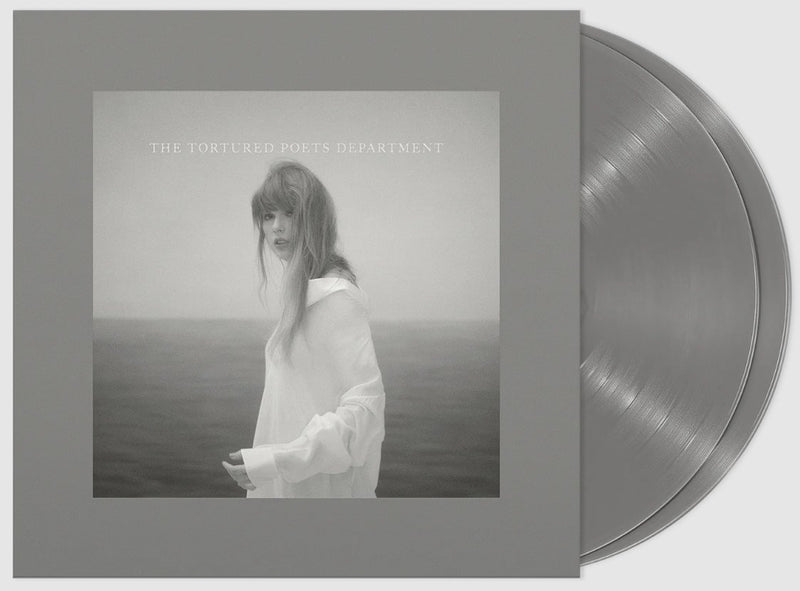 The Tortured Poets Department [Explicit Content] by Taylor Swift (Indie Exclusive, Limited Edition, Colored Vinyl, Grey Smoke) - LV'S Global Media