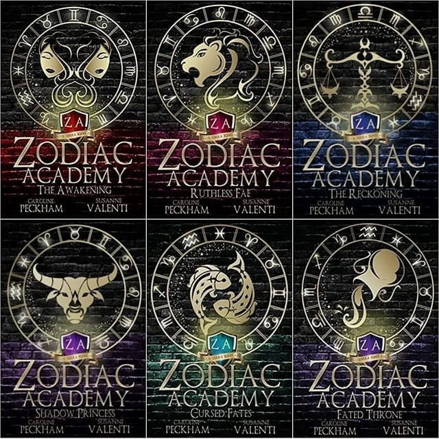 Zodiac Academy Series 6 books Collection by Caroline Peckham - LV'S Global Media