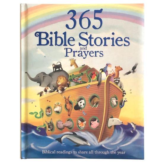 365 Bible Stories and Prayers by Cottage Door Press [Hardcover] - LV'S Global Media