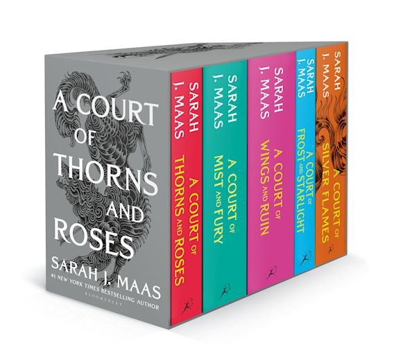 A Court of Thorns and Roses Series Box Set (Books 1-5) by Sarah J. Maas [Paperback] - LV'S Global Media