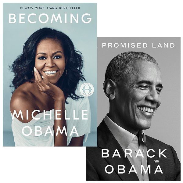 A Promised Land & Becoming by Barack Obama & Michelle Obama (Hardcover) - LV'S Global Media