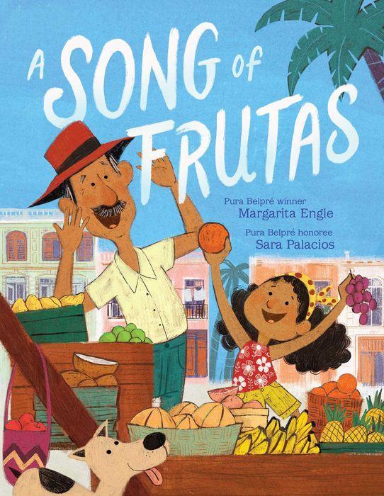 A Song of Frutas by Margarita Engle [Hardcover Picture Book] - LV'S Global Media