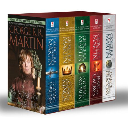 A Song of Ice & Fire 5-Book Trade Paperback Boxed Set by George R. R. Martin - LV'S Global Media