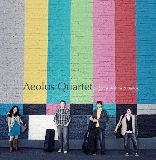 Aeolus Quartet Performs Brahms & Bartok (CD - Brand New) Brahms and Bartok - LV'S Global Media
