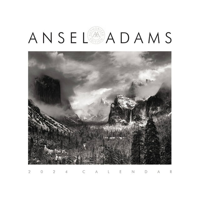 Ansel Adams 2024 Wall Calendar: Authorized Edition: 13-Month Nature Photography Collection - LV'S Global Media