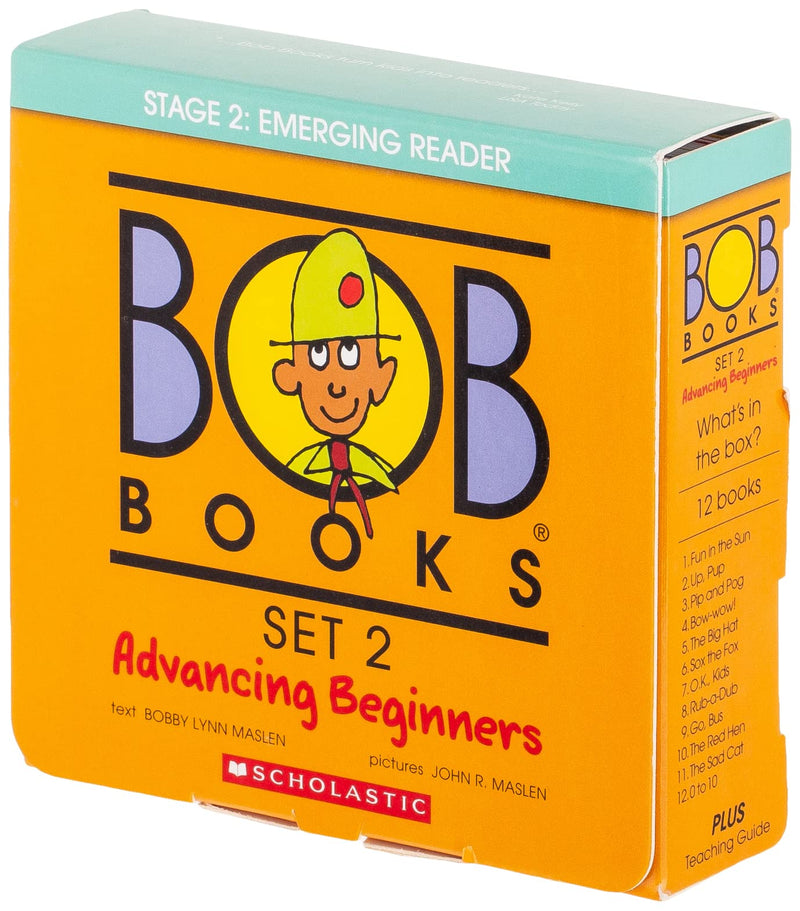 Bob Books - Advancing Beginners Box Set Phonics (Stage 2: Emerging Reader)( Bob Books