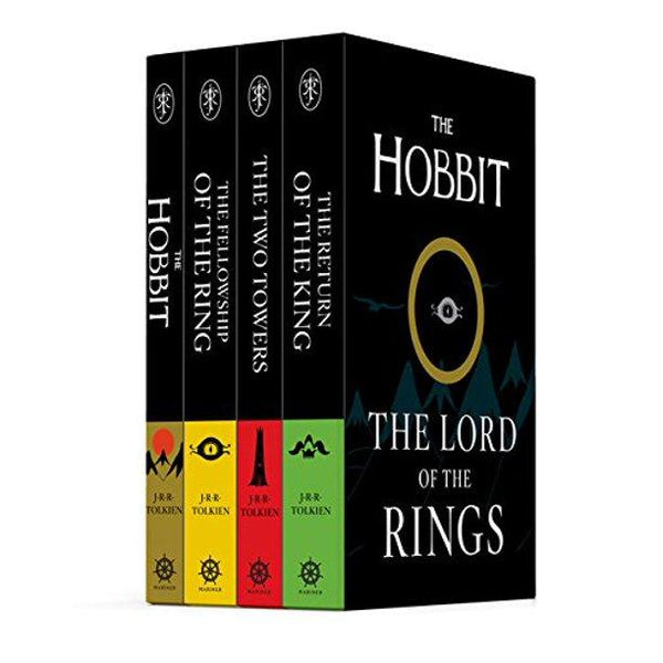 Boxed Set - The Hobbit and the Lord of the Rings by J. R. R. Tolkien (Paperback) - LV'S Global Media