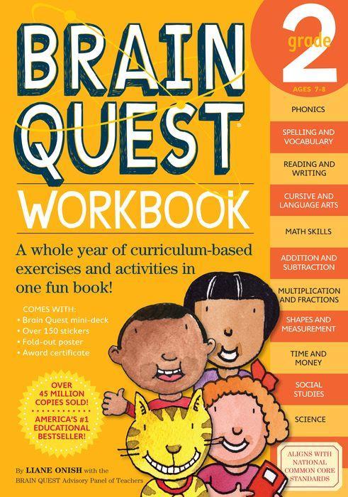 Brain Quest Workbook: 2nd Grade by Liane Onish [Book] - LV'S Global Media
