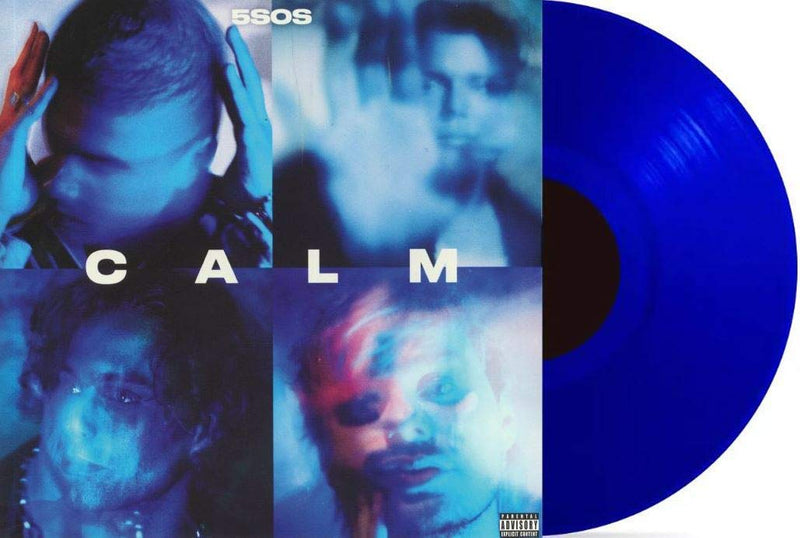 CALM by 5 Seconds of Summer (Limited Edition Blue Vinyl LP) - LV'S Global Media