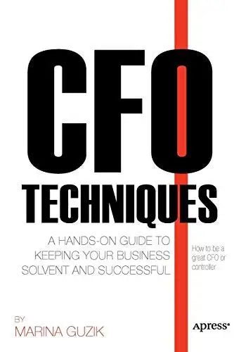 CFO Techniques: A Hands-On Guide to Keeping Your Business Solvent and Successful by Marina Guzik [Paperback] - LV'S Global Media