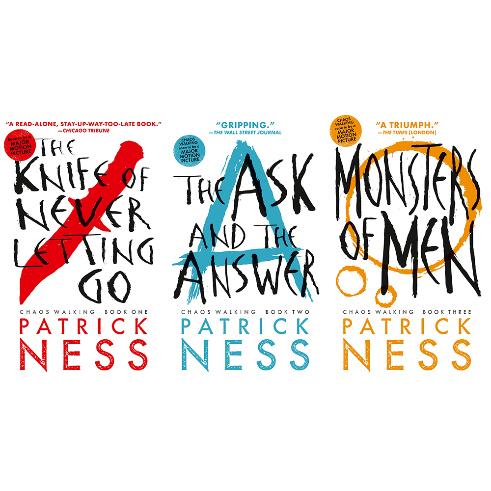 Chaos Walking Trilogy by Patrick Ness (Paperback) The Knife of Never Letting Go - LV'S Global Media