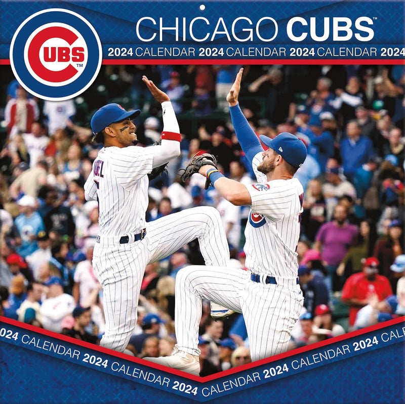 Chicago Cubs 2024 12'' x 12'' Team Wall Calendar - Turner Sports - LV'S Global Media