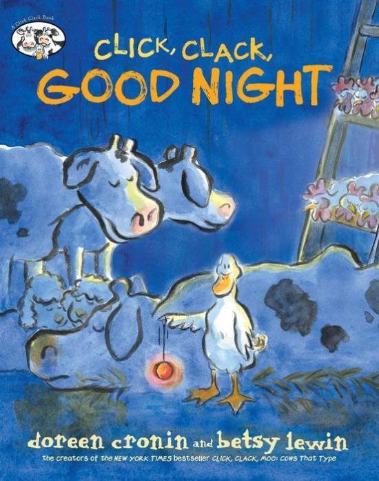 Click, Clack, Good Night by Doreen Cronin [Hardcover Picture Book] - LV'S Global Media